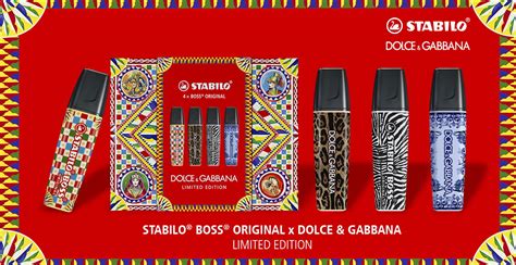 stabilo dolce gabbana|stabilo boss set.